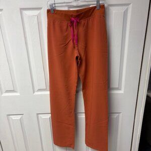 Figs Terracotta Livingston Pant - Size Small/Tall